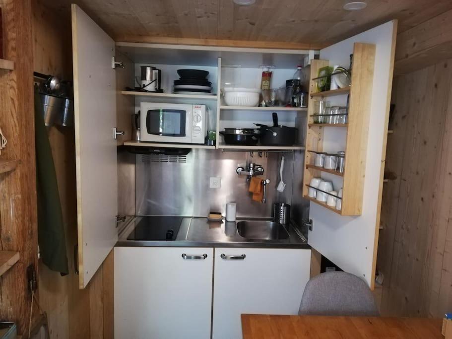 Le Carnotzet Appartement Fully Buitenkant foto